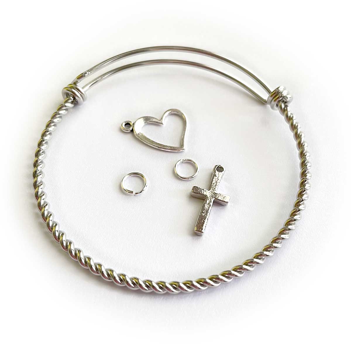 Charm Bangle Bracelet Making Kits – Just Add ScriptCharms Jewelry Making Charms!