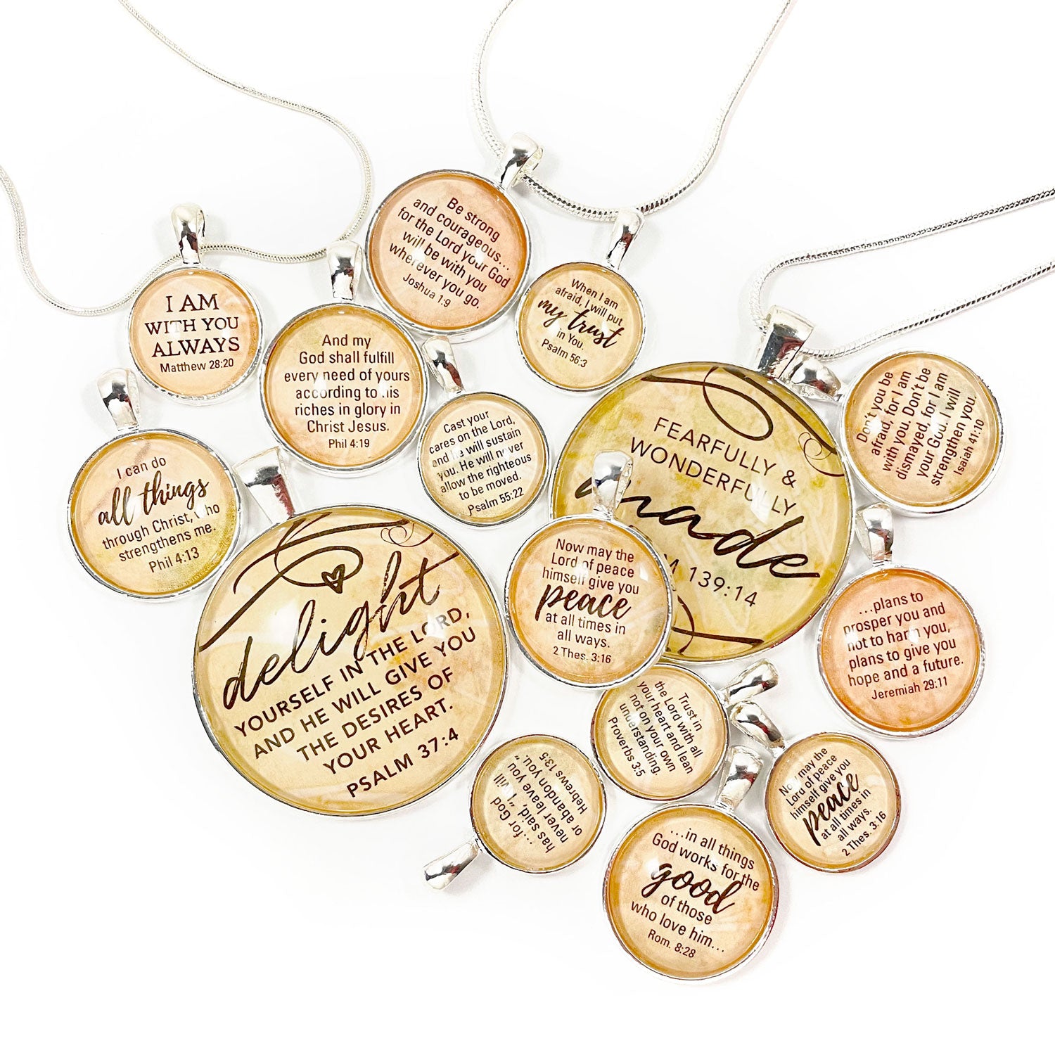 ScriptCharms Scripture Necklaces